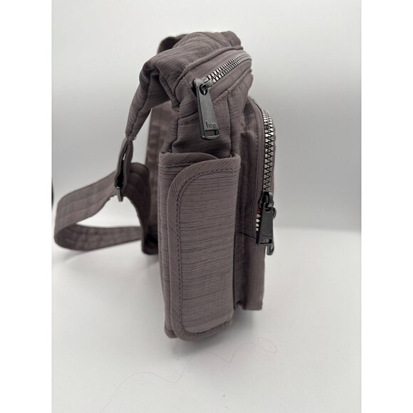 Lug Crossbody Messenger Bag With Adjustable Strap & Multiple Zipper Compartments - Picture 2 of 7